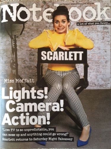 UK Notebook Magazine February 2018 Scarlett Moffatt Anna Friel Sherrie Hewson