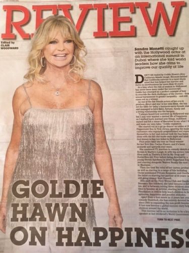 UK Express Review February 2018 Goldie Hawn UK Cover Interview