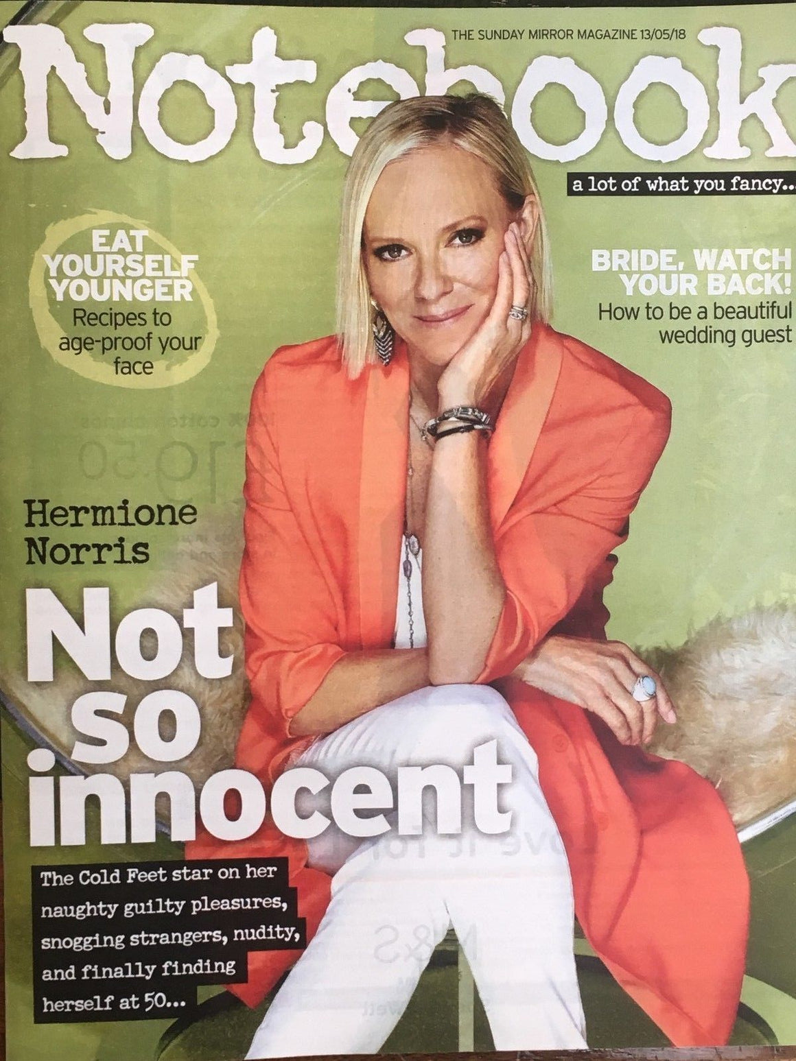 UK Notebook Magazine May 2018: HERMIONE NORRIS ## EMMA SAMMS