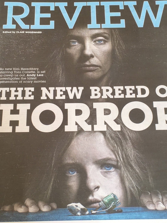 UK Express Review June 2018: HEREDITARY Toni Collette Cover Story