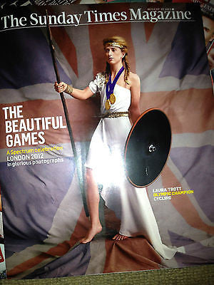 Olympics London 2012 Souvenir Magazine 82 pg UK Newspaper Sunday Times 19th Aug