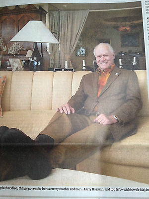 LARRY HAGMAN - DALLAS NEW UK GUARDIAN FAMILY - SEPT 2012