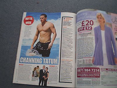 NEW CELEBS Mag CHANNING TATUM STEVE PEMBERTON JIMI MISTRY ALED JONES FLINTOFF