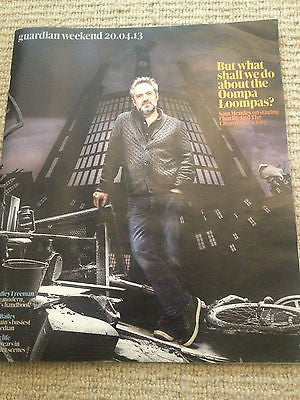 Guardian Weekend Magazine SAM MENDES Bond Skyfall Carla Bruni Steve Strange