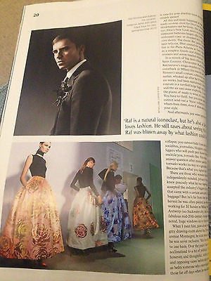 NEW ST FASHION Magazine RAF SIMONS PORTIA FREEMAN TERESA & ROSITA MISSONI