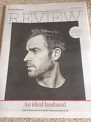 JUSTIN THEROUX photo interview  JENNIFER ANISTON UK 1DAY ISSUE 2016 BOB ODENKIRK