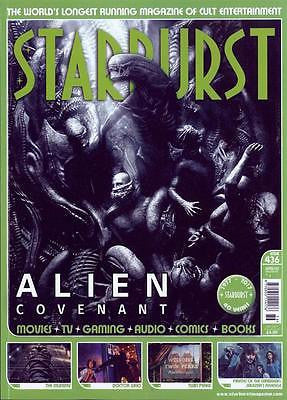 Starburst Magazine May 2017 Alien Covenant UK Photo Cover Special