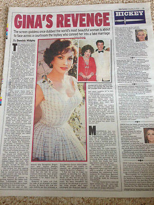 GINA LOLLOBRIGIDA UK PHOTO INTERVIEW MAY 2015