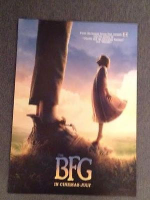 Steven Spielberg THE BFG MOVIE 2016 Original UK Cinema Movie Poster