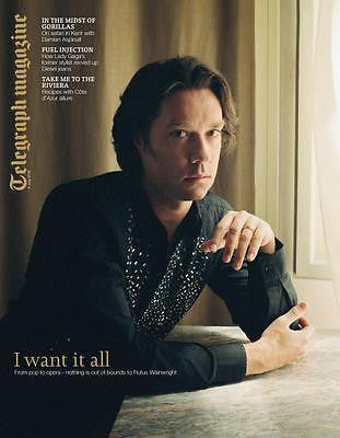 RUFUS WAINWRIGHT  TELEGRAPH MAGAZINE JULY 2015