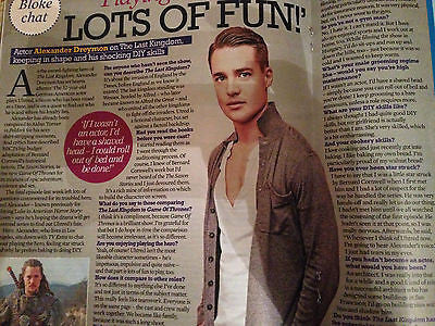 TV EXTRA MAGAZINE DEC 2015 JENNIFER METCALFE SAMMY WINWARD ALEXANDER DREYMON