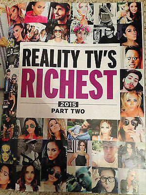 SUN REALITY TV RICH LIST 2015 MAGAZINE LOUISA JOHNSON ONE DIRECTION