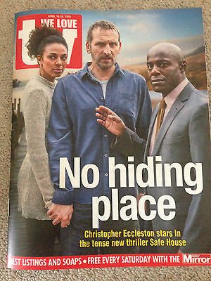 CHRISTOPHER ECCLESTON Safe House PHOTO INTERVIEW UK MAGAZINE APR 2015 TEA LEONI