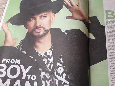 SUN TV Magazine January 2016 BOY GEORGE Culture Club PHOTO INTERVIEW