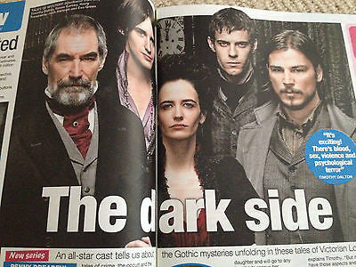 KELLY BRIGHT PHOTO COVER INTERVIEW 2014 Timothy Dalton Danny Dyer Josh Hartnett