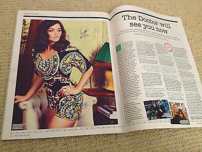 Doctor Who JENNA LOUISE COLEMAN PHOTO INTERVIEW UK MAGAZINE 2013