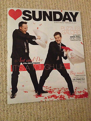 Sunday Magazine - February 23 2014 - Ant & Dec cover