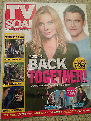 TV SOAP Magazine 28 Feb 2016 Samantha Janus Ryan Hawley Joivan Wade Scott Maslen