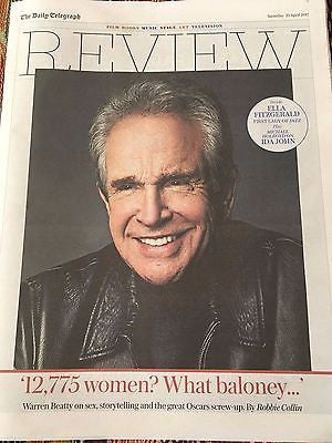 UK Telegraph Review April 2017 Warren Beatty Ella Fitzgerald Ward Thomas