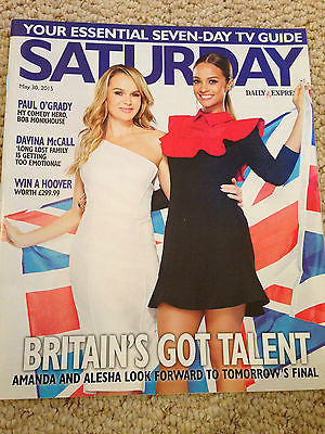 UK MAGAZINE 2015 - AMANDA HOLDEN CHRISTIAN COOKE CHARLOTTE SPENCER KATIE DERHAM