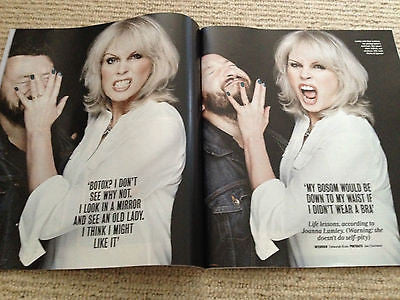 JOANNA LUMLEY interview SHWOPPING UK 1 DAY ISSUE 2014 NEW IRVINE WELSH