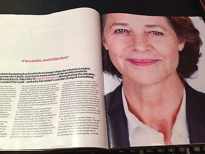 The Beatles YOKO ONO PHOTO INTERVIEW MAGAZINE DECEMBER 2014 CHARLOTTE RAMPLING