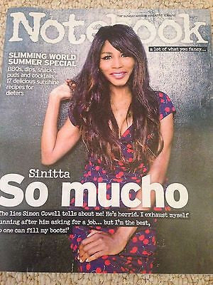 SINITTA - GERARD BUTLER UK Notebook Magazine June 2016