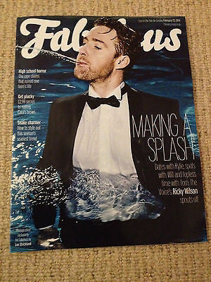 RICKY WILSON interview KAISER CHIEFS UK 1 DAY ISSUE 2014 BRAND NEW