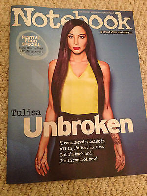 NOTEBOOK Magazine December 2014 TULISA CONTOSTAVLOS N-DUBZ COLLABRO DAISY LOWE