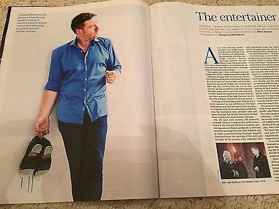 TELEGRAPH MAGAZINE AUGUST 2016 KENNETH BRANAGH Entertainer PHOTO COVER INTERVIEW