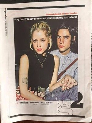 UK G2 Supplement 18th April 2016 Thomas Cohen on life after Peaches Geldof