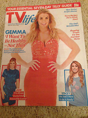 TV LIFE MAGAZINE JULY 2016 GEMMA ATKINSON JAMIE LOMAS JANE DANSON LAURA TROTT