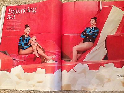 TELEGRAPH magazine 2016 USAIN BOLT Cover Photo Interview - Becky & Ellie Downie