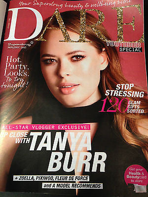 TANYA BURR PHOTO COVER INTERVIEW DARE MAGAZINE OCTOBER 2015 ZOE ZOELLA