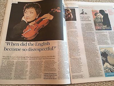 UK Telegraph Review May 2017 Goldie Hawn Paula Hawkins Kyung Wha Chung