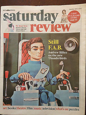 Sylvia Anderson THUNDERBIRDS F.A.B PHOTO COVER TIMES REVIEW 2015 MARGOT FONTEYN