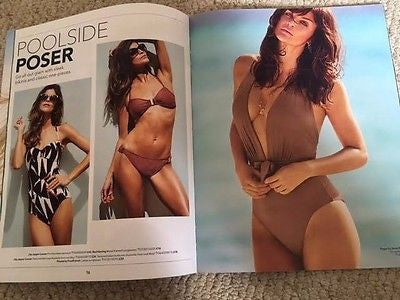 Helena Christensen Photo Shoot Debenhams Catalog Summer 2017