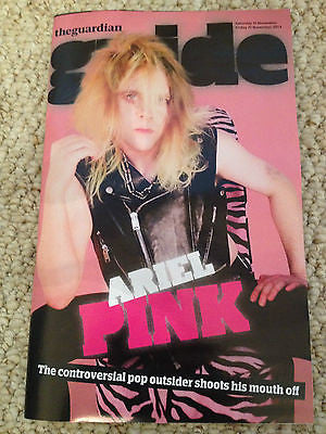 Guide Magazine November 2014 ARIEL PINK Savages & Bo Ningen Aziz Ansari