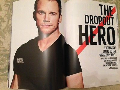 Jurassic World CHRIS PRATT PHOTO COVER INTERVIEW RED BULLETIN MAGAZINE JUNE 2015