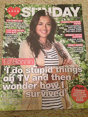 LOVE Sunday Magazine September 2016 LIZ BONNIN PHOTO COVER INTERVIEW