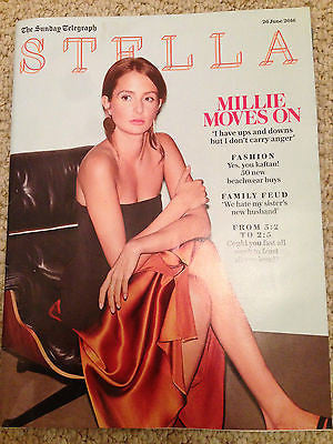 MILLIE MACKINTOSH NEW PHOTO UK COVER STELLA MAGAZINE JUNE 2016