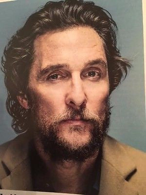 UK Guardian Weekend Magazine January 2017 Matthew McConaughey Terry O'Neill