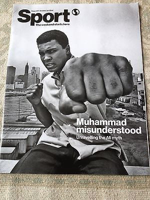 MUHAMMAD ALI PHOTO COVER SPECIAL SPORT MAGAZINE OCTOBER 2014 MARIA SHARAPOVA