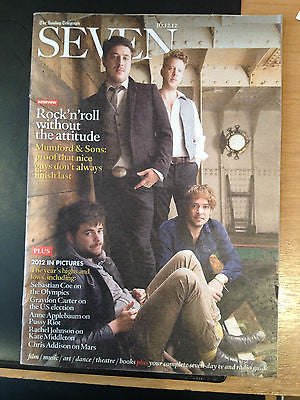 Babel MUMFORDS AND SONS Photo Cover Seven UK Magazine Interview 2012