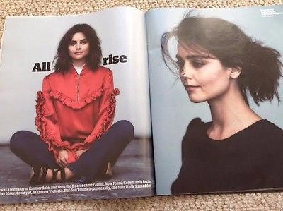 JENNA LOUISE COLEMAN photo Interview Guardian UK magazine August 2016