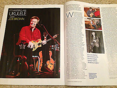 JOE BROWN Ukulele PHOTO INTERVIEW FT WEEKEND MAGAZINE FEB 2016