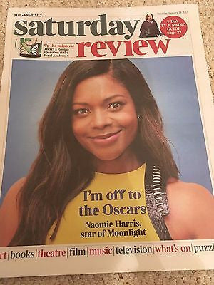 UK Times Review January 28 2017 Naomie Harris Moonlight Elastica Hanks Williams