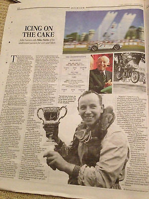 JOHN SURTEES interview THE NEW MINI COOPER UK 1 DAY ISSUE 2014