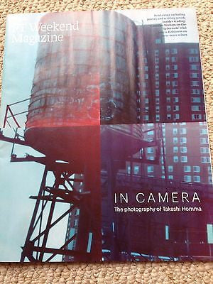 TAKASHI HOMMA - PHOTOGRAPHY SPECIAL FT Weekend UK magazine May 2016