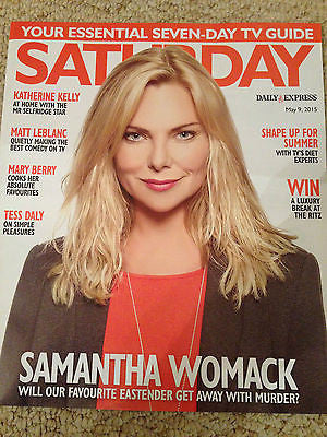 SATURDAY MAGAZINE - SAMANTHA WOMACK CHRISTINA HENDRICKS TESS DALY MATT LeBLANC